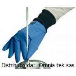 Guanti per criogenia impermeabili con polsino mis.small paio - 24245 